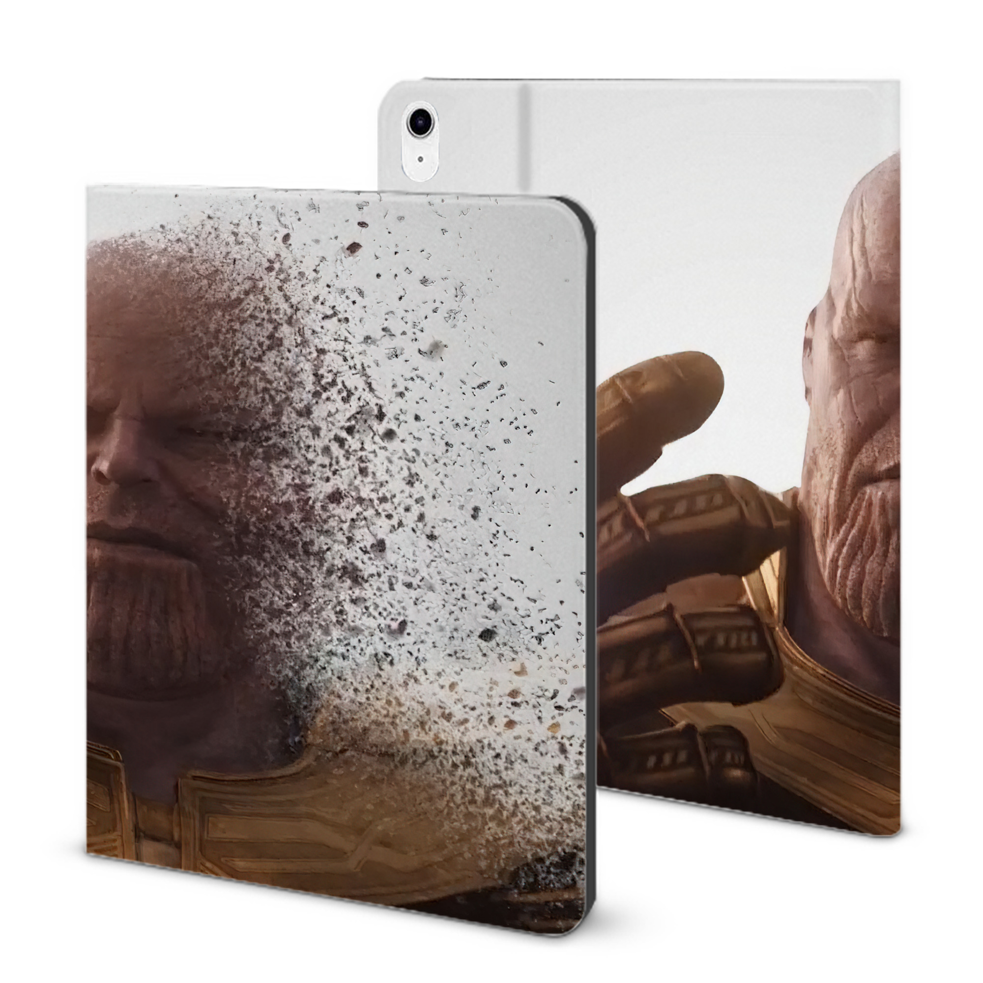 （画像用） アベンジャーズ The Avengers IPad ケース ブック型 PUレザー TPU 耐衝撃 軽量 薄型 ペン収納なし 全面保護 IPad 各モデル対応